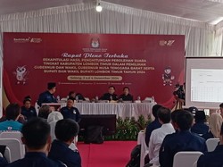Iron-Edwin Ditetapkan sebagai Pemenang Pilbup Lombok Timur