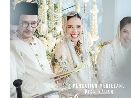 5 Potret Pengajian Jelang Nikah Rio Haryanto dan Athina Papadimitriou