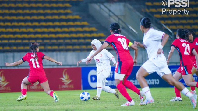 Berikut link live streaming Timnas Putri Indonesia vs Kamboja pada final Piala AFF Wanita 2024 di Stadion New Laos National, Vientiane, Kamis (5/12).