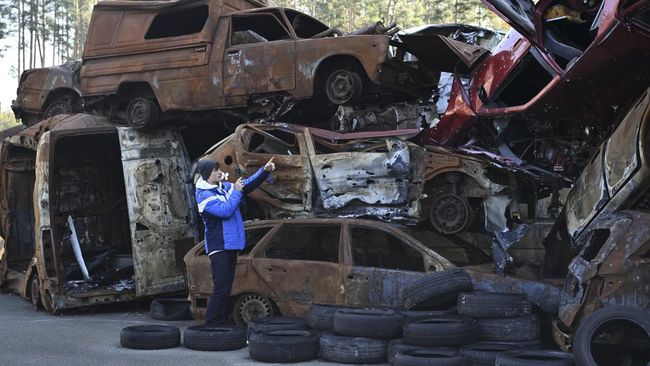 Tren Dark Tourism di Ukraina, Pelancong Dibawa ke Bekas Lokasi Perang