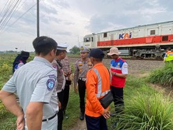 Ambulans RSUD Gambiran Tertabrak KA Matarmaja Tak Sedang Antar Pasien