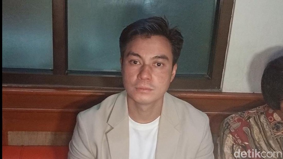 Baim Wong saat ditemui di PA Jakarta Selatan.