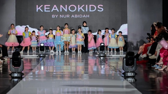 Sesuai Dengan Jargonnya, Design Keanokids Kali Ini Pun Tampak Manis dan Anggun Dengan Dominasi Warna Cream, Merah Muda, Biru Muda dan Ungu Muda