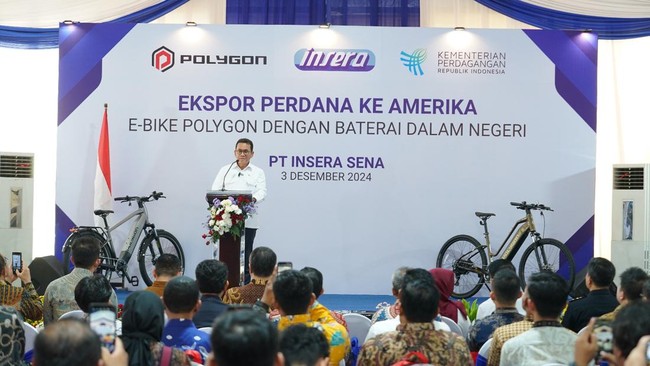 Pada pembuatan sepeda listrik Polygon Kalosi oleh PT Insera Sena ini, sebagian besar komponen utamanya juga berasal dari dalam negeri.