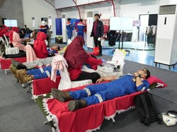 Rayakan HUT Pertamina Ke-67, Kilang Plaju Gelar Aksi Donor Darah
