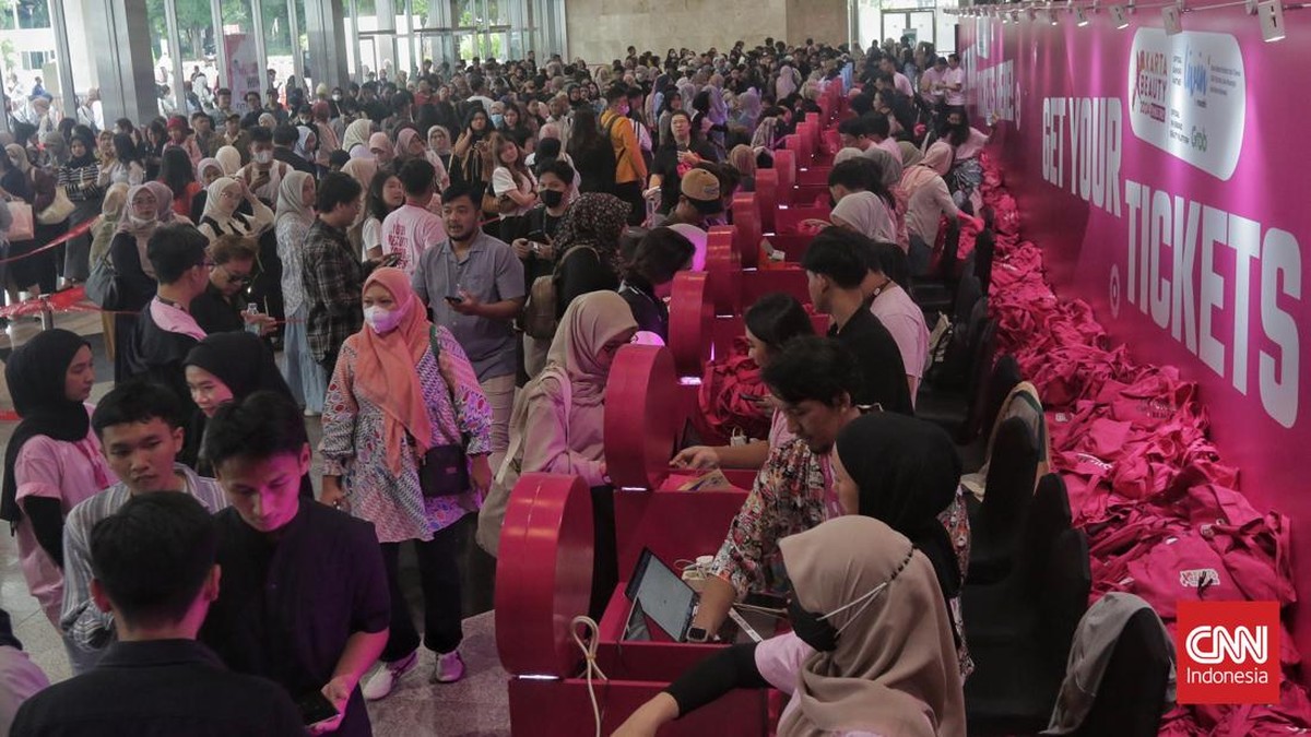 FOTO: Berburu Skincare dan Belajar Makeup di Jakarta X Beauty 2024