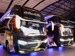 Pebalap MotoGP Jadi Nama di Bus AKAP Indonesia