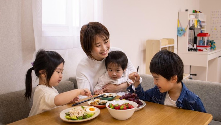 Porsi makan anak 1 - 3 tahun