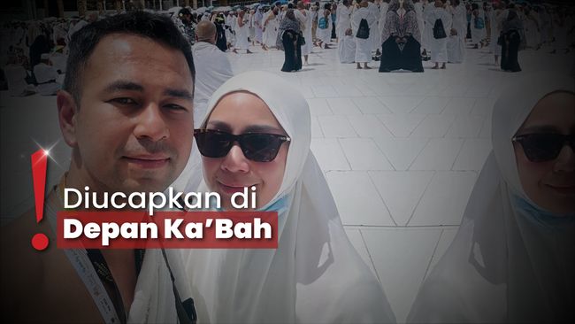 Raffi Ahmad Akhirnya Ungkap Nama Lengkap Baby Lily saat di Makkah