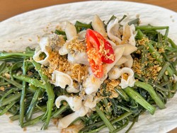 Resep Tumis Kangkung dan Cumi yang Gurih Spesial Untuk Makan Siang
