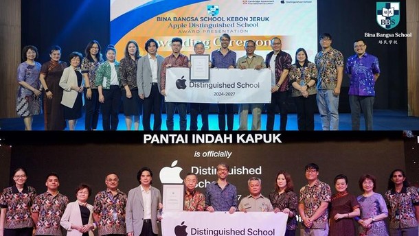 Bina Bangsa School Raih Penghargaan Apple Distinguished School