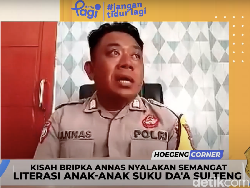 Tangis Bripka Annas Ceritakan Harapan untuk Anak-anak di Pelosok Donggala