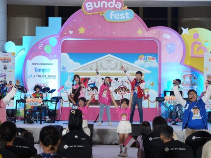 Penampilan Seru Kidos Band dari Mydoremi di Bundafest 2024, Curi Perhatian Bunda dan Si Kecil