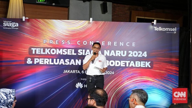 Telkomsel melakukan sederet persiapan untuk mengawal kenaikan traffic pada momen libur Natal 2024 dan Tahun Baru 2025 (Nataru).