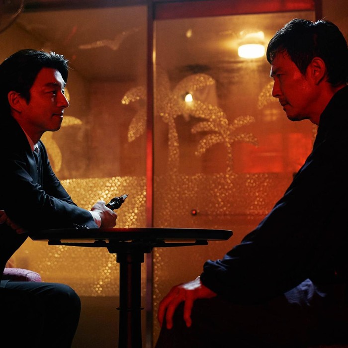 Gong Yoo dann Lee Jung Jae dalam drama Squid Game 2/ Foto: x.com/netflixkr