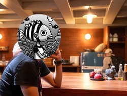 Alasan Eiichiro Oda Selalu Tutupi Wajah Pakai Gambar Ikan