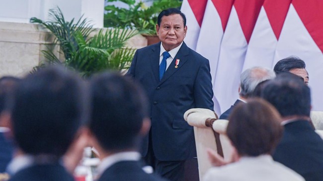 Saat di Mesir, Prabowo Subianto mengungkapkan syarat koruptor mendapatkan kesempatan bertobat.