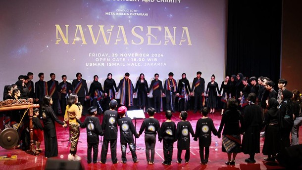 Universitas Terbuka Jakarta Choir Club (UTJCC) Gelar Konser Amal Kedua Bertajuk NAWASENA