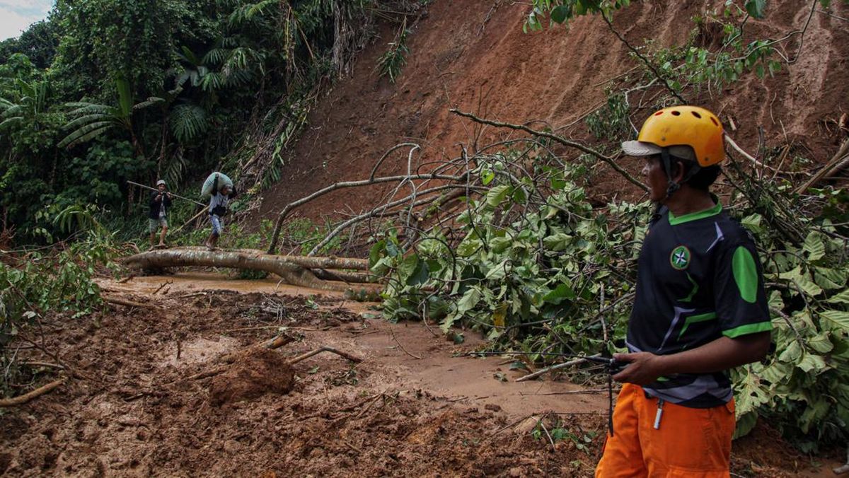 Longsor di Sei Bingai, Jalur Alternatif Langkat ke Karo Terputus