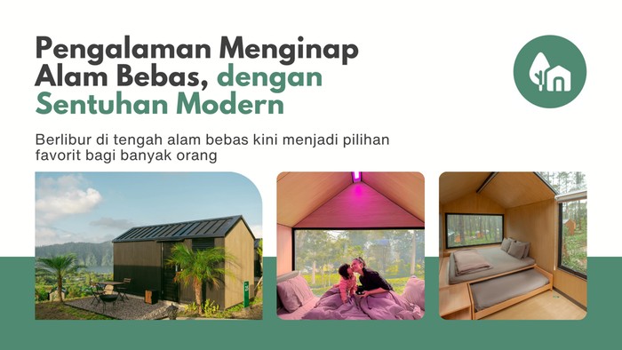 Bobocabin Adalah Pilihan Yang Tepat Untuk Menikmati Liburan Dengan Konsep Glamping Dengan Sentuhan Modern di Alam Bebas Tanpa Mengorbankan Kenyamanan.