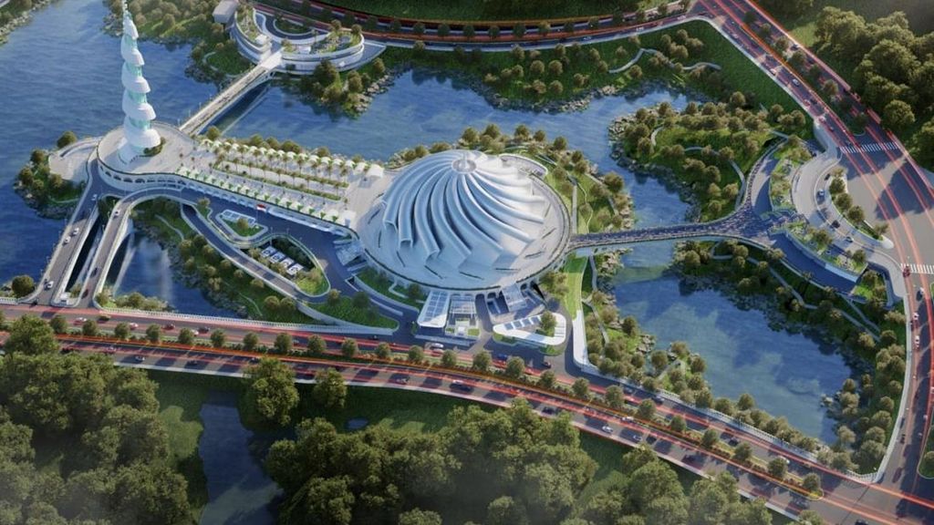 Gibran Target Masjid IKN Bisa Digunakan Salat Id Lebaran 2026