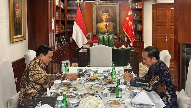 Menerka Maksud Pertemuan Kangen Prabowo-Jokowi di Kertanegara