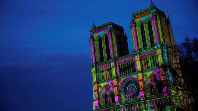 Katedral Notre Dame Paris Kembali Dibuka 5 Tahun usai Kebakaran Besar