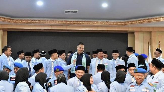 Menpora RI Dito Ariotedjo menyambut positif terpilihnya Nanang Mubarok sebagai Ketua Umum DPP BKPRMI 2024-2029.