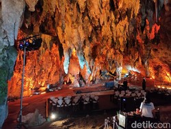Atmosfer Istimewa Gema Tabuhan, Konser Musik Dalam Gua di Pacitan