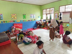 Pengungsian di Pandeglang Minim Tenaga Medis, BPBD Koordinasi dengan Pemkab