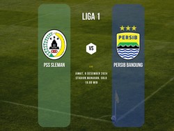 Head to Head Persib Vs PSS Sleman: Maung Dominasi Super Elja