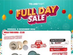 Piring-Cangkir Cantik Dijual Murah Meriah di Transmart Full Day Sale