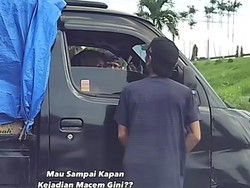 Viral Preman Rampas Kartu e-Toll Pengendara di Pintu Tol Bandar Selamat Medan