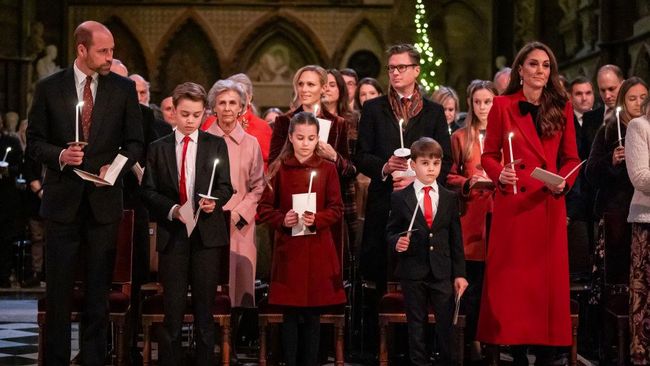 Beda dari Biasanya, Kartu Natal 2024 Pangeran William dan Kate Middleton Gunakan Foto Ini
