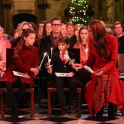 Keluarga Pangeran William & Putri Kate Lengkap di Carol Service 2024, Outfit Kompak Tema Natal