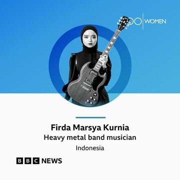 Ini Profil Firda Marsya Kurnia, Vokalis 'VoB' Asli Garut yang Jadi Wanita Berpengaruh di Dunia
