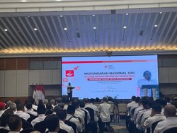 Canda Pratikno di Munas PMI: Tidak Biasanya Pak JK Serius Banget