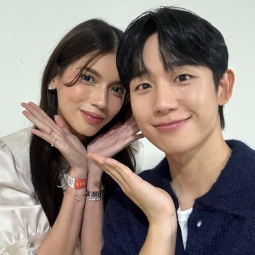 Sabrina Chairunnisa Foto Bareng Jung Hae In, Deddy Corbuzier Diminta Tak Iri