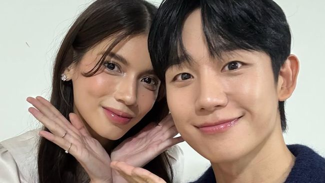 Sabrina Chairunnisa Foto Bareng Jung Hae In, Deddy Corbuzier Diminta Tak Iri