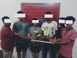 7 Pengedar Sabu 2,5 Kg di Aceh Utara Ditangkap Polisi
