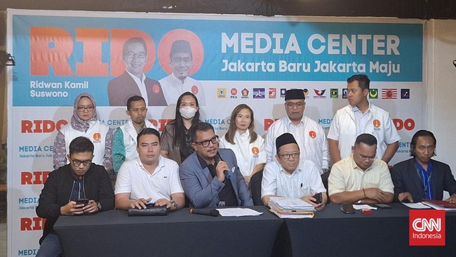 Kubu RK-Suswono mencabut laporan itu bersamaan dengan sikap RIDO yang mengakui kekalahan atas Pramono Anung-Rano Karno 'Si Doel' di Pilgub Jakarta 2024.