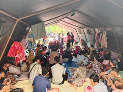 312 Warga Mengungsi Akibat Bencana Longsor dan Tanah Bergerak di Lebak