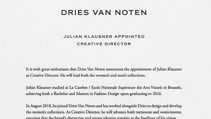Dries Van Noten