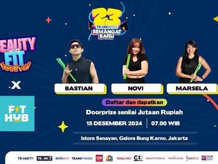 Yuk Bun Ikut POUNDFIT di HUT Transmedia ke-23, Bisa Bawa Pulang Air Fryer hingga Uang Tunai