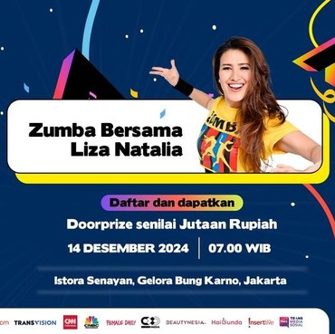Event Zumba dan Pound Fit di HUT TRANSMEDIA Banjir Hadiah