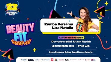 Event Zumba dan Pound Fit di HUT TRANSMEDIA Banjir Hadiah