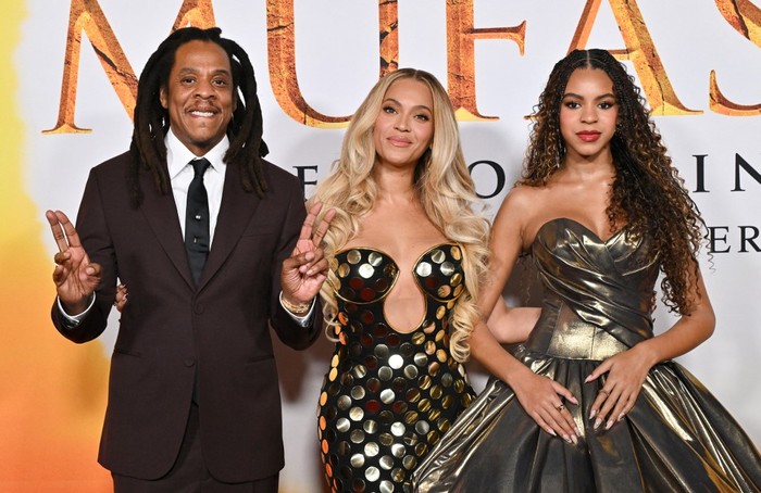 Jay-Z, Beyonce dan Blue Ivy.