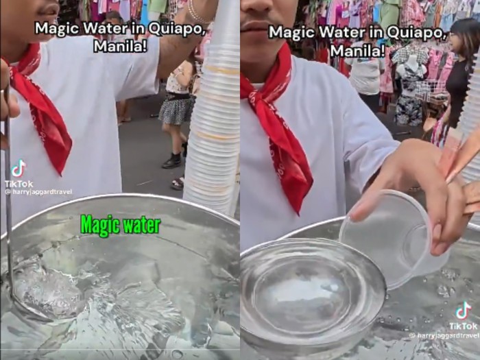 magic water, minuman unik ala Filipina