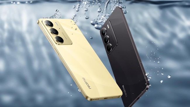 Realme meluncurkan ponsel terbaru di kelas entry level, realme C75, yang sudah dibekali dengan fitur IP68 serta IP69 yang dibanderol dengan harga Rp2,299 juta.