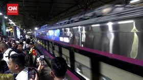 VIDEO: Uji Coba Direct Train, Stasiun Gambir Jakarta ke Semarang 4 Jam